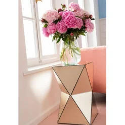 Table d appoint Luxury Triangle Pearl 32x32cm>KARE Design Hot