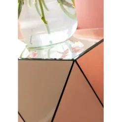 Table d appoint Luxury Triangle Pearl 32x32cm><noscript><img width=