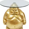 Table d appoint Monk doré Ø54cm>KARE Design Clearance
