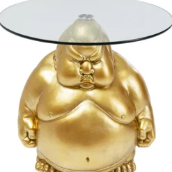Table d appoint Monk doré Ø54cm>KARE Design Clearance