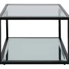 Table d appoint Quadro noir 50x50cm>KARE Design New