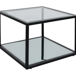 Table d appoint Quadro noir 50x50cm><noscript><img width=