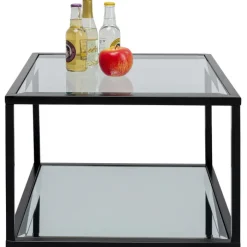 Table d appoint Quadro noir 50x50cm><noscript><img width=