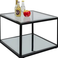 Table d appoint Quadro noir 50x50cm><noscript><img width=