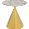 Table d appoint Rita doré Ø50cm>KARE Design Online