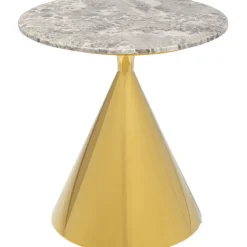 Table d appoint Rita doré Ø50cm>KARE Design Online