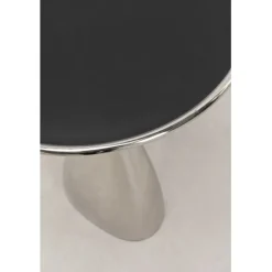 Table d appoint Spacey argenté Ø36cm><noscript><img width=