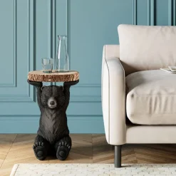Table d´appoint Animal Bear Ø33cm><noscript><img width=
