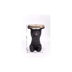 Table d´appoint Animal Bear Ø33cm><noscript><img width=