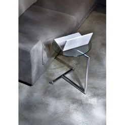 Table d´appoint Easy Living transparente Ø46cm><noscript><img width=