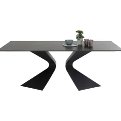 Table Gloria Ceramic noir 180x90cm><noscript><img width=