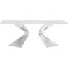 Table Gloria chrome 200x100cm>KARE Design Outlet