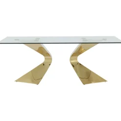 Table Gloria Gold 200x100cm>KARE Design