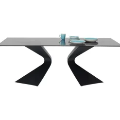 Table Gloria noir 200x100cm><noscript><img width=