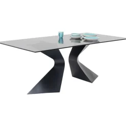 Table Gloria noir 200x100cm><noscript><img width=