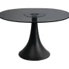 Table Grande Possibilita verre fumé Ø110cm>KARE Design Best