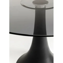 Table Grande Possibilita verre fumé Ø110cm><noscript><img width=
