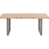 Table Harmony acier brut 160x80cm>KARE Design Online