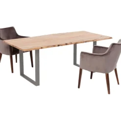 Table Harmony acier brut 180x90cm>KARE Design New