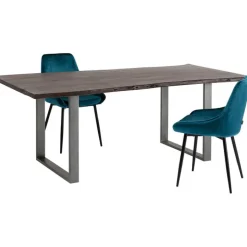 Table Harmony foncé acier brut 200x100>KARE Design Best