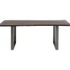 Table Harmony foncé acier brut 160x80>KARE Design Outlet