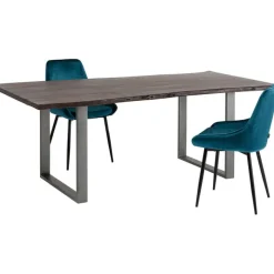 Table Harmony foncé acier brut 160x80><noscript><img width=