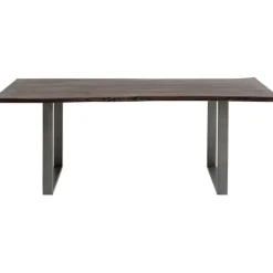 Table Harmony foncé acier brut 180x90><noscript><img width=