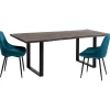 Table Harmony foncé noir 160x80>KARE Design Online