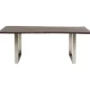 Table Harmony foncé-chromé 160x80cm>KARE Design Hot