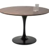 Table Invitation Set noyer noir Ø120cm>KARE Design New