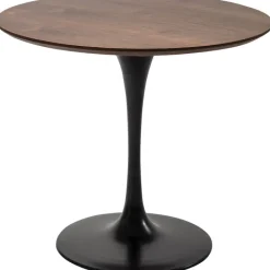 Table Invitation Set noyer noir Ø90cm>KARE Design Online