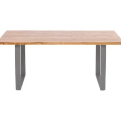 Table Jackie chêne-acier brut 160x80>KARE Design Hot