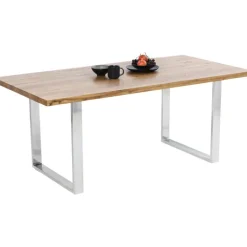 Table Jackie chêne-chromé 160x80><noscript><img width=
