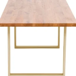 Table Jackie chêne-laiton 160x80><noscript><img width=