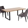 Table Jackie chêne-noir 200x100>KARE Design Hot