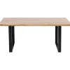 Table Jackie chêne-noir 160x80>KARE Design New