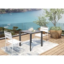 Table Jardin noir 80x80cm>KARE Design New