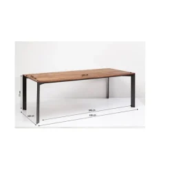 Table Phoenix 220x100cm><noscript><img width=