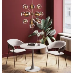 Table Schickeria blanc Ø80>KARE Design Clearance