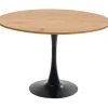Table Schickeria chêne - noir Ø110cm>KARE Design Hot