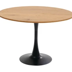 Table Schickeria chêne - noir Ø110cm>KARE Design Hot
