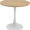 Table Schickeria chêne blanc Ø80cm>KARE Design Hot