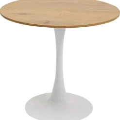 Table Schickeria chêne blanc Ø80cm>KARE Design Hot