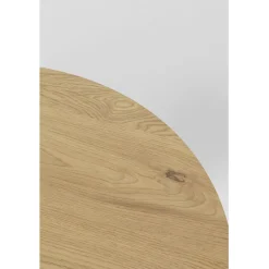 Table Schickeria chêne blanc Ø80cm><noscript><img width=