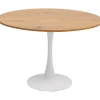 Table Schickeria chêne blanc Ø110cm>KARE Design Sale