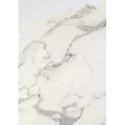 Table Schickeria marbre blanc Ø80cm><noscript><img width=