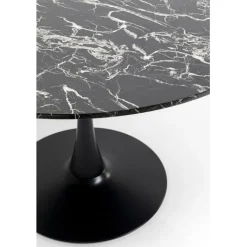 Table Schickeria marbre noir Ø110cm><noscript><img width=