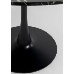 Table Schickeria marbre noir Ø110cm><noscript><img width=