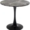 Table Schickeria marbre noir Ø80cm>KARE Design