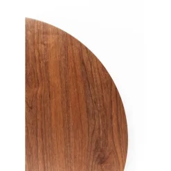Table Schickeria noyer noir Ø80cm><noscript><img width=